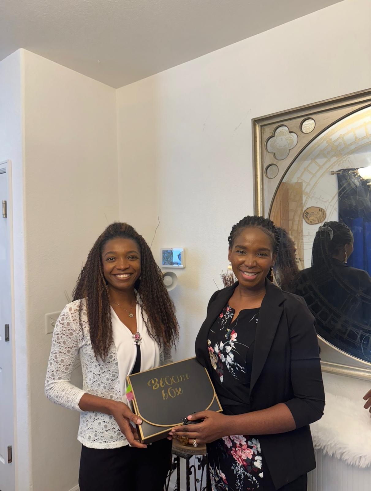 Bloom Box presentation showing the impact of community care